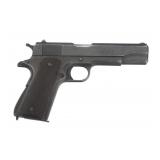 WWII US COLT MODEL 1911A1 .45 ACP CALIBER PISTOL