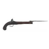 ELLIOT HUNTINGTON & CO SPRING BAYONET PISTOL