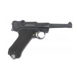 WWII GERMAN DWM MODEL P08 9x19mm CAL LUGER PISTOL