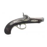 DERRINGER PATTERN .41 CALIBER PERCUSSION PISTOL