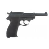 WWII GERMAN ac CODE WALTHER MODEL P38 9mm PISTOL