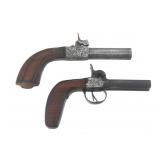 BELGIAN BOXLOCK PERCUSSION PISTOLS