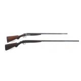 LONG TOM & WESTERN FIELD 12 GAUGE SHOTGUNS