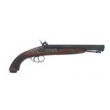 PEDERSOLI HOWDAH HUNTER 20 GA PERCUSSION SHOTGUN