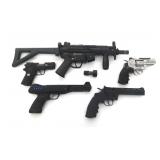 177 CALIBER BB REVOLVERS, PISTOL, AND RIFLE