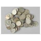 50 90% Silver Roosevelt Dimes