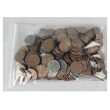 225 1940-1958 Lincoln Wheat Pennies
