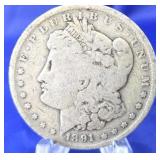 1891-O Morgan Dollar