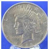 1922 Peace Dollar UNC.