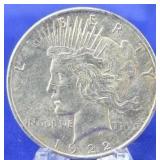 1922 Peace Dollar UNC.
