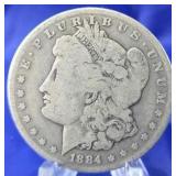 1884-O Morgan Dollar