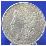 1921-D Morgan Dollar UNC.