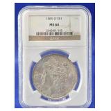1885-O Morgan Dollar NGC MS 64