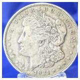1921 Morgan Dollar Toned