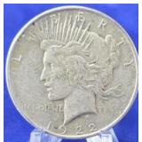 1922 Peace Dollar
