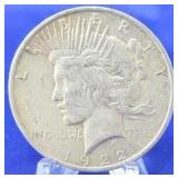 1922 Peace Dollar