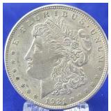 1921 Morgan Dollar AU