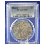 1884-O Morgan Dollar PCGS MS 64+