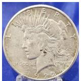 1922-S Peace Dollar