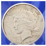 1922-S Peace Dollar