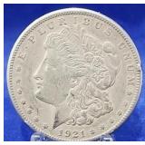 1921-S Morgan Dollar Unc