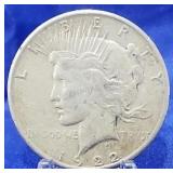 1922-S Peace Dollar