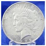 1922-D Peace Dollar