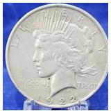 1922 Peace Dollar
