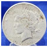 1922-S Peace Dollar