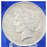1922 Peace Dollar