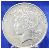 1922 Peace Dollar