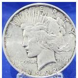 1922-D Peace Dollar Unc