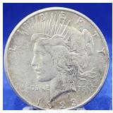 1923-S Peace Dollar Bu