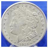 1921-S Morgan Dollar Unc