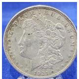 1921-D Morgan Dollar Unc