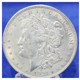 1921 Morgan Dollar BU