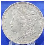 1921 Morgan Dollar BU