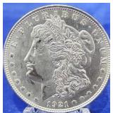 1921 Morgan Dollar BU