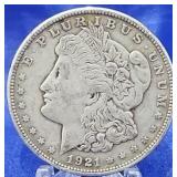 1921-S Morgan Dollar