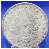 1921-D Morgan Dollar BU
