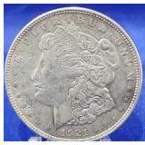 1921 Morgan Dollar Unc