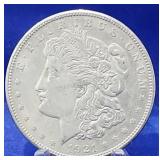 1921-S Morgan Dollar BU