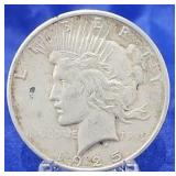1925 Peace Dollar AU