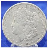 1921-S Morgan Dollar Unc+