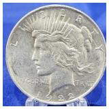 1922-D Peace Dollar BU