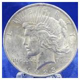 1923 Peace Dollar BU