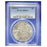 1898-O Morgan Dollar PCGS MS 64+