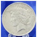 1923 Peace Dollar