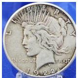 1922-S Peace Dollar