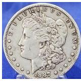 1887-S Morgan Dollar